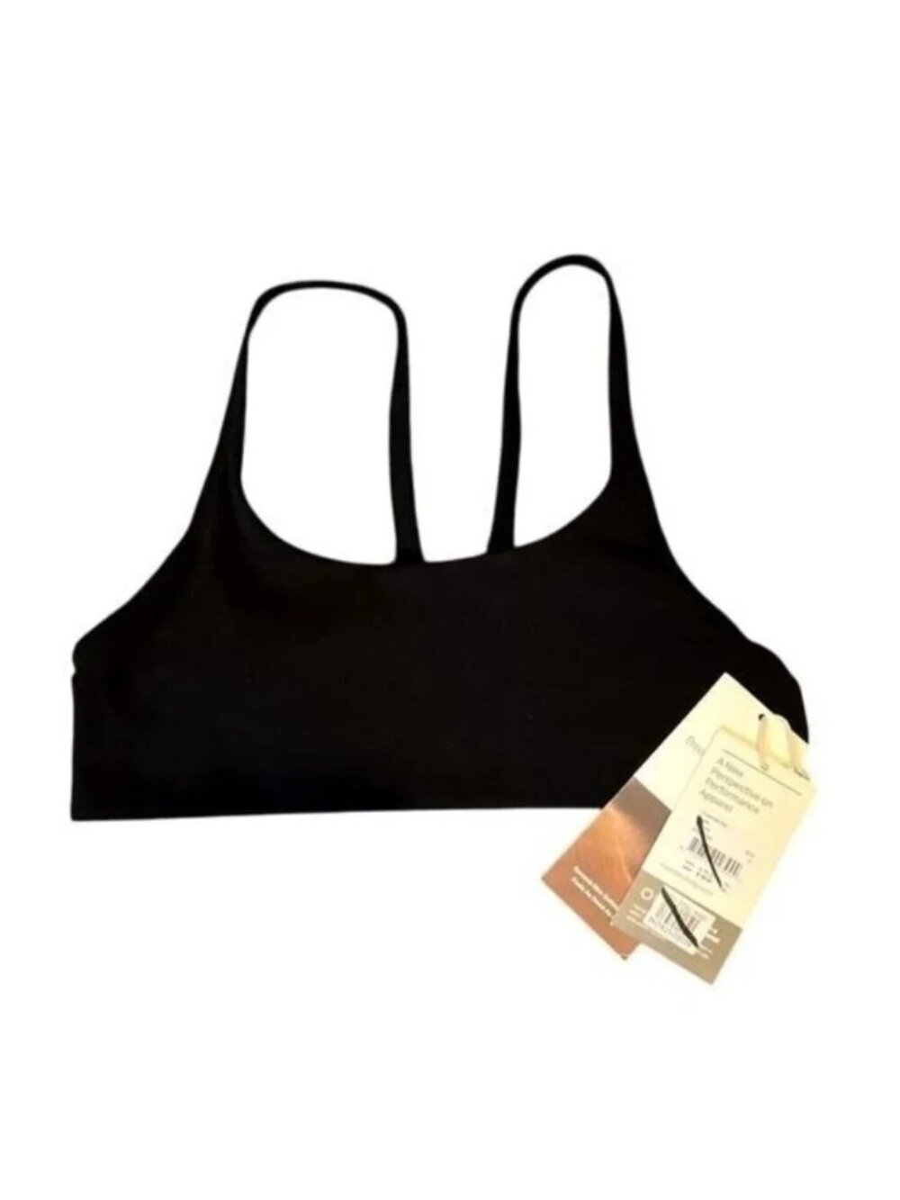 NWT Vuori Women's Yosemite Bra - Black - Size Medium (M) - Style VW1192 - Picture 3 of 3